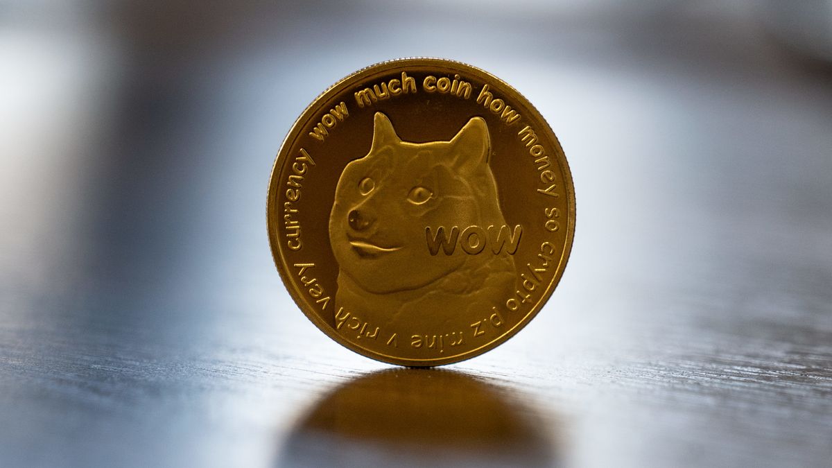 Dogecoin Cryptocurrency Medallion