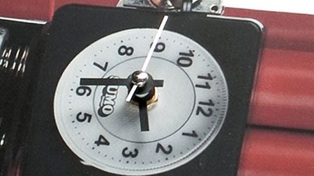 Obraz który stał się zegarem lub zegar, który stał się bombą! 1