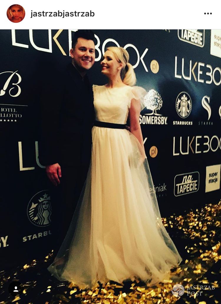 Agnieszka Jastrzębska w sukni Laurelle