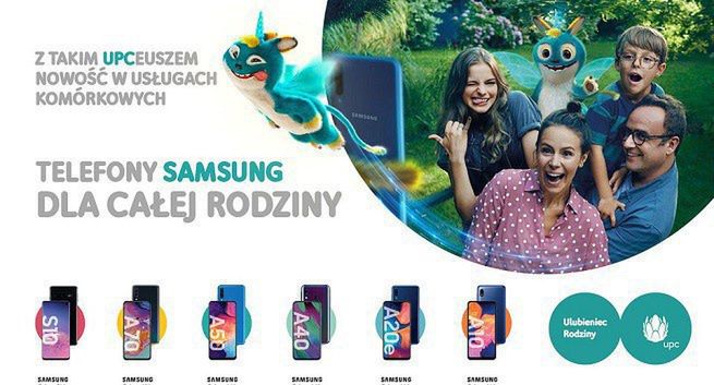 UPC Polska wprowadza do swojej oferty smartfony marki Samsung i dwa razy wyższe pakiety danych