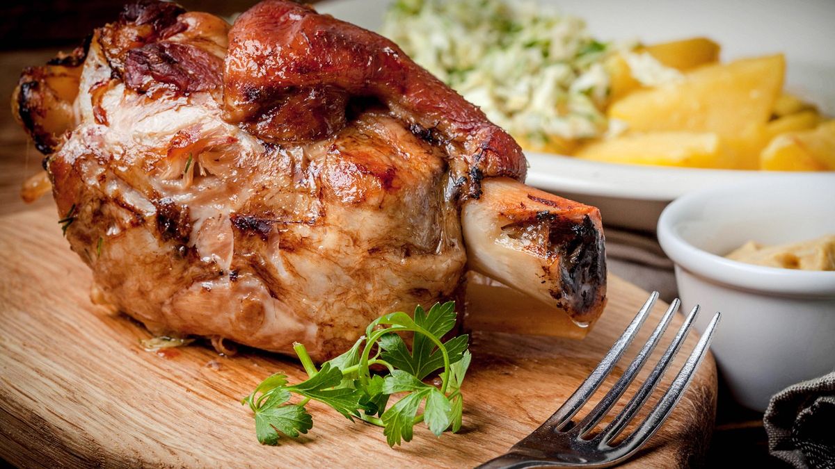 Soczysta pieczona karkówka