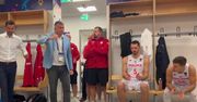 Prezes PZKosz wszedł do szatni. Zobacz, co powiedział zawodnikom
