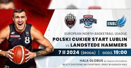 Polski Cukier Start Lublin zmierzy się z holenderskim zespołem Landstede Hammers Zwolle. Wygraj bilety na mecz