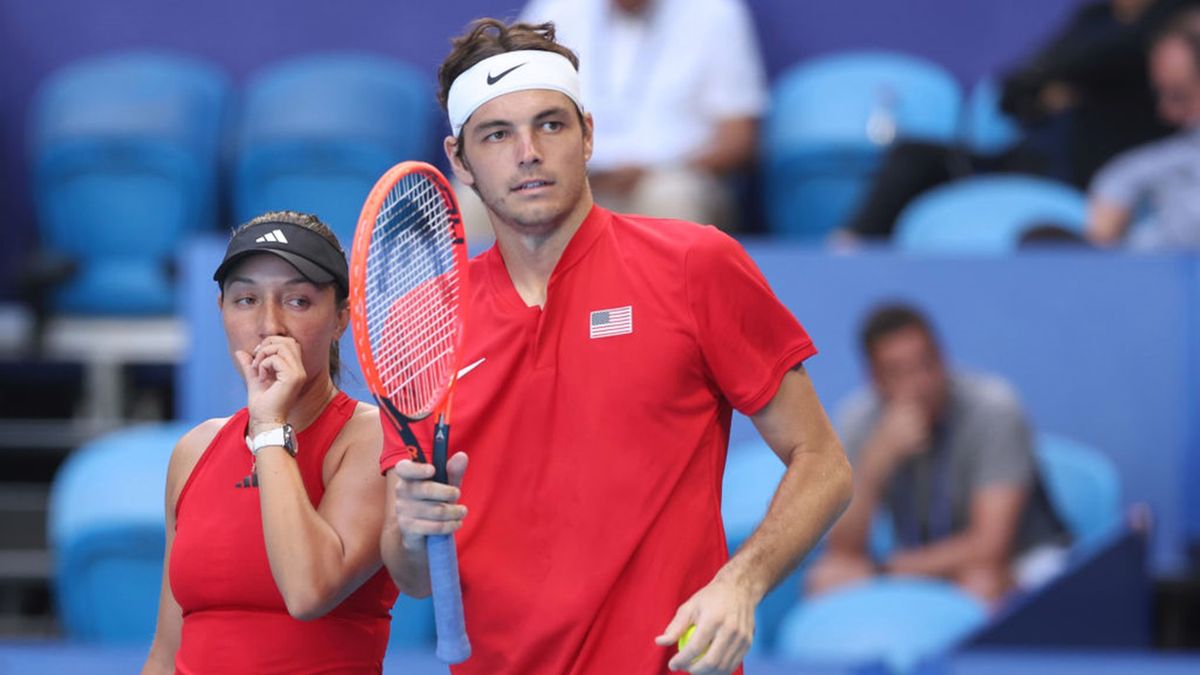 Getty Images / Will Russell / Na zdjęciu: Jessica Pegula i Taylor Fritz
