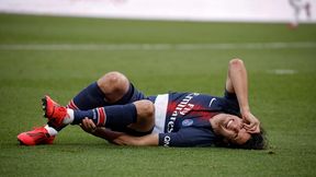 Wielki problem Paris Saint-Germain. Edinson Cavani kontuzjowany przed meczem z Manchesterem United w Lidze Mistrzów