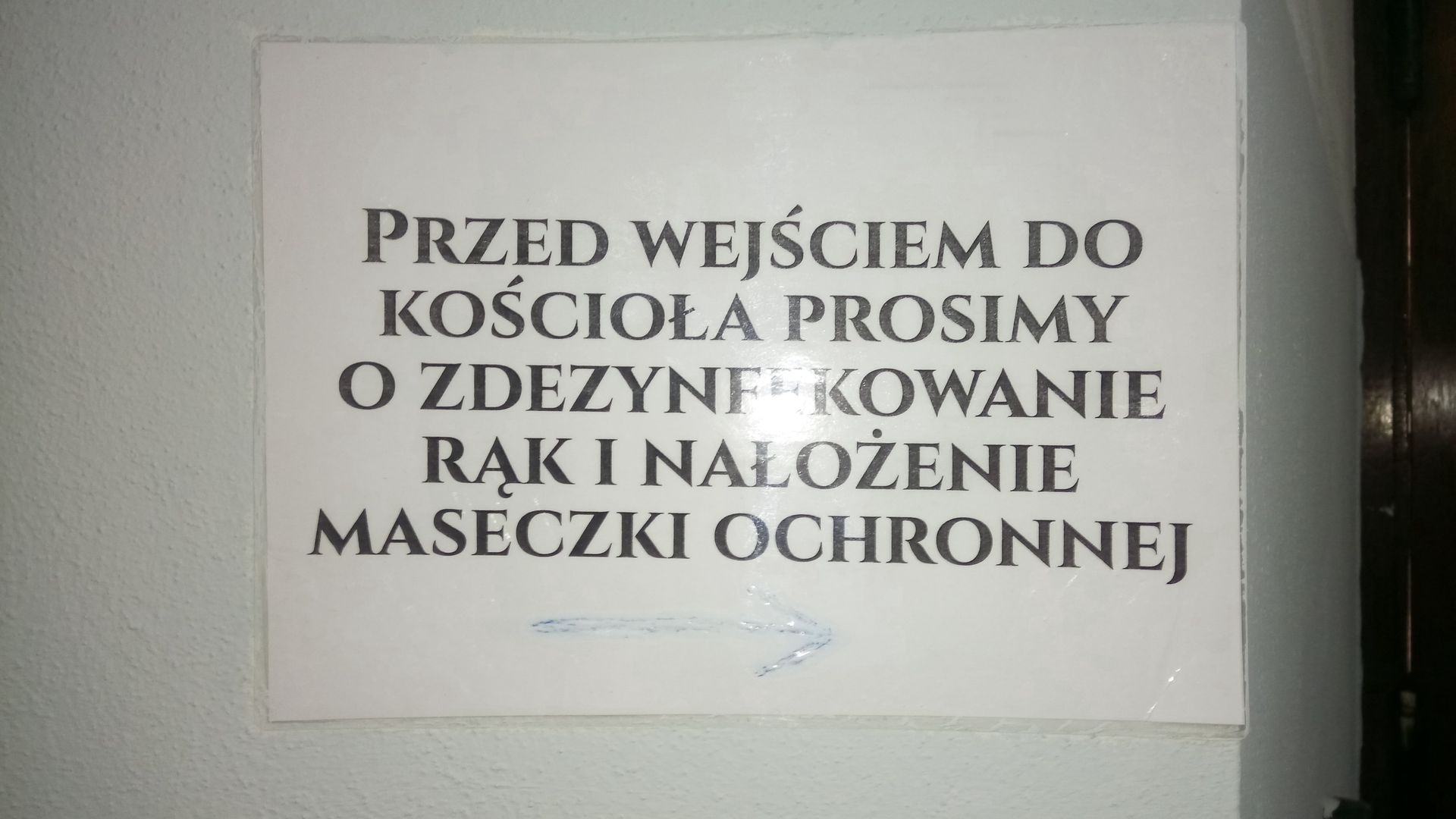 Warszawa. Kościół Najświętszego Zbawiciela przypomina o zasadach bezpieczeństwa