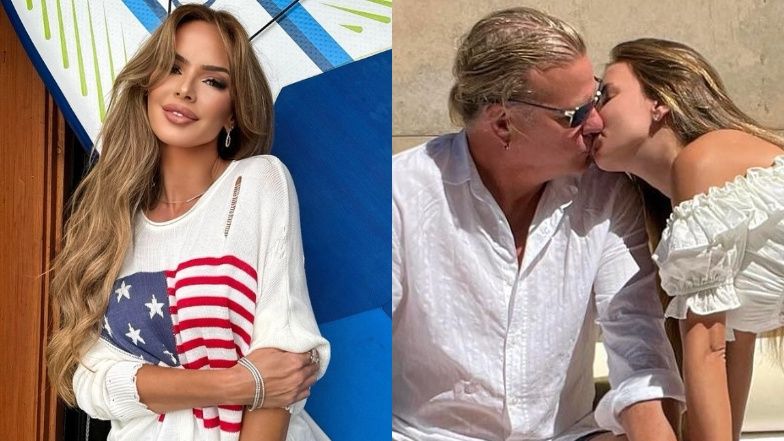 Monika Ordowska całuje się z mężem