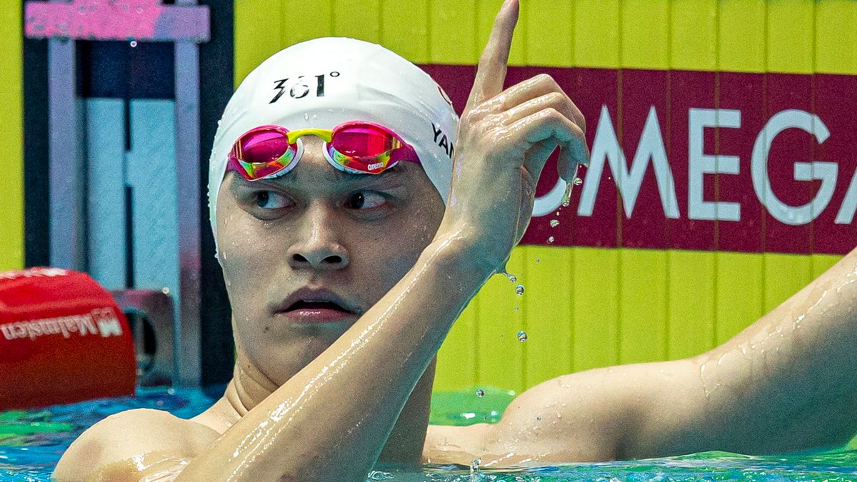 PAP/EPA / PATRICK B. KRAEMER  / Na zdjęciu: Sun Yang