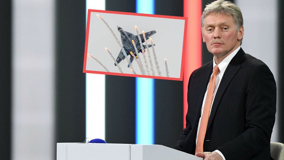 Kreml skomentował decyzję Polski o przekazaniu Ukrainie myśliwców MIG-29