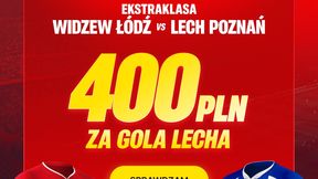 400 zł bonusu za gola Lecha Poznań! Szalony kurs 200.00!