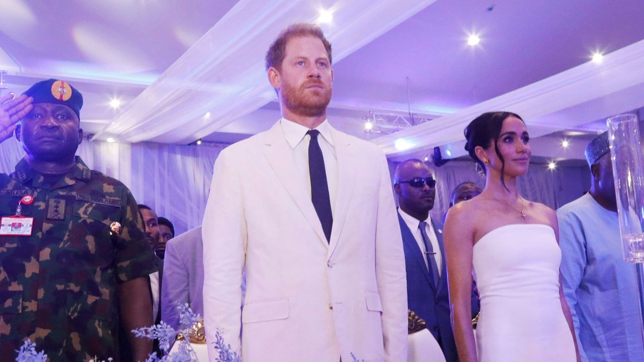 Książę Harry i Meghan Markle w Nigerii