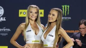 Ring Girls na ceremonii ważenia przed KSW 63 (galeria)