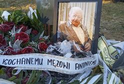 Wzruszający widok. Grób Gucwińskiego tonie w oszronionych kwiatach