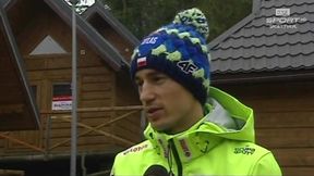 Kamil Stoch po treningach w Zakopanem: Dobrze się bawiłem