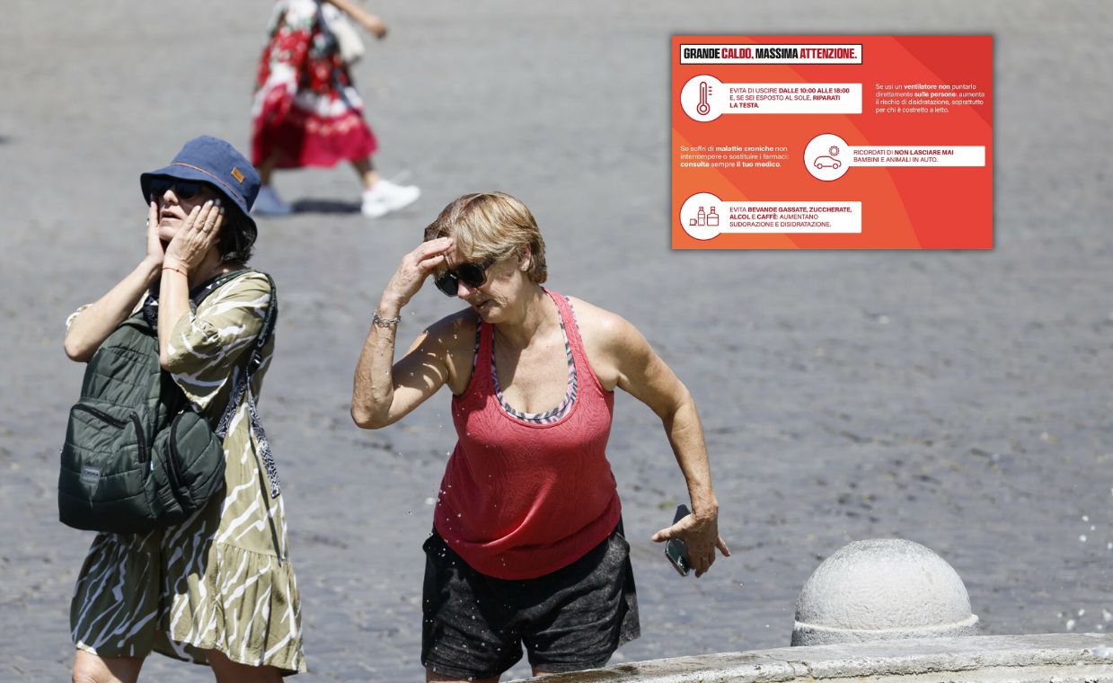 It's so hot in Rome that even the Italians have had enough. And today a new heat record might be set.