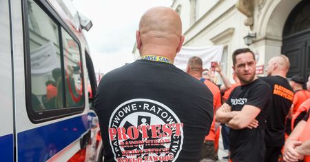 Protest ratowników wybucha. Niedzielski powiedział o jedno zdanie za dużo?
