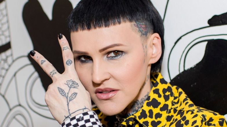 Agnieszka Chylińska pokazała dekolt w "Dzień Dobry TVN"