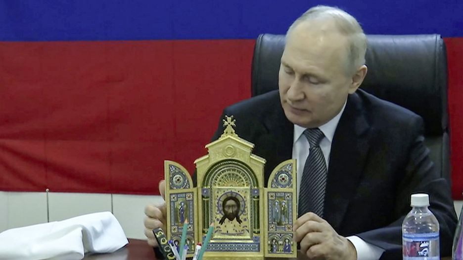 Russian President Vladimir Putin visit to Kherson
KREMLIN.RU/HANDOUT HANDOUT