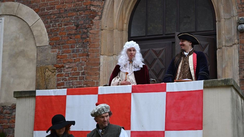 Na dziedziniec Zamku Piastowskiego powrócił książę Jerzy Wilhelm (Piotr Florek lca.pl)