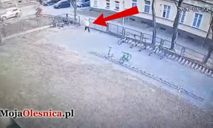 Wszedł na teren szkoły. I nagle coś takiego. "Wiemy, kim jesteś"