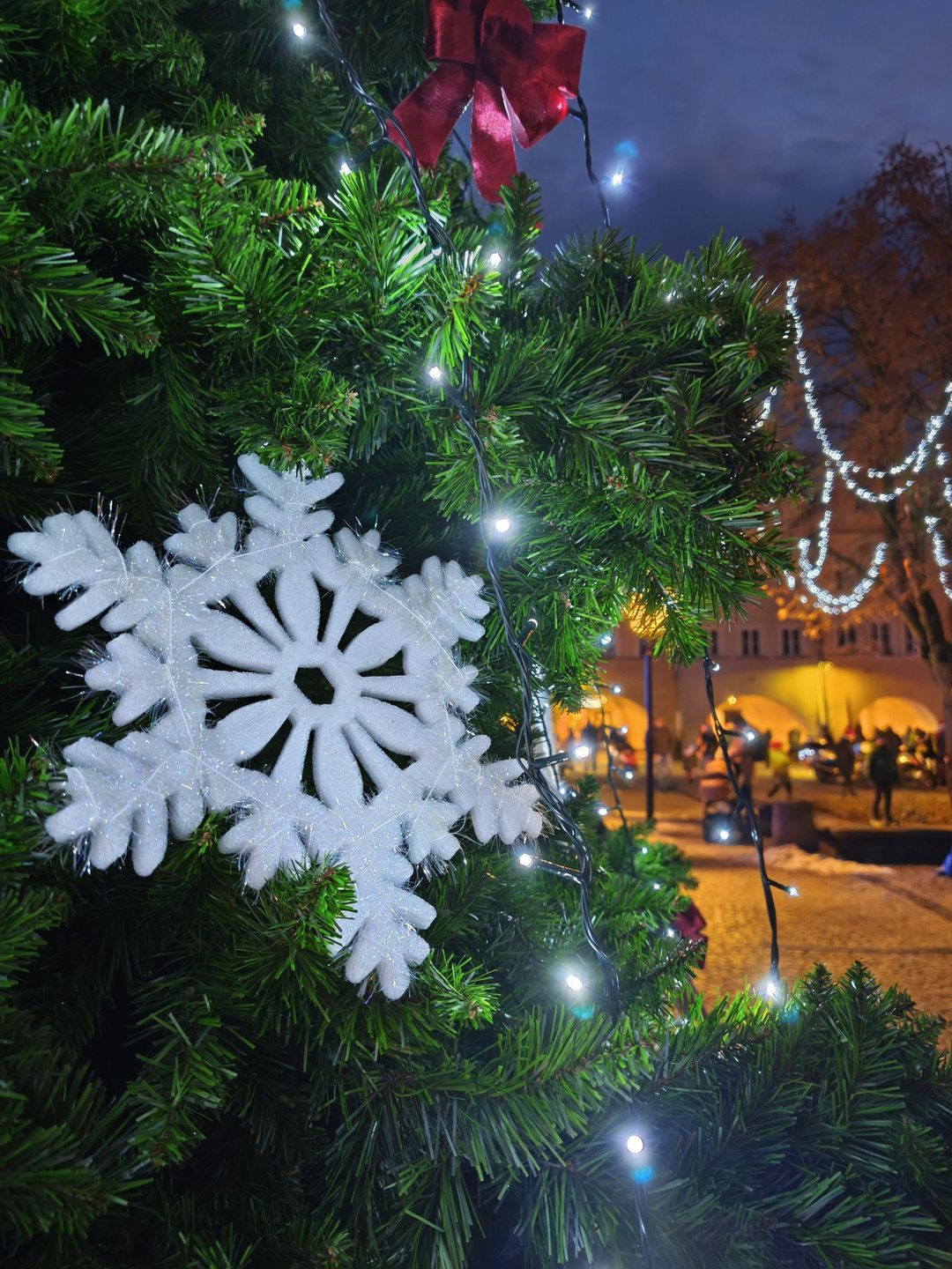6.12.2025 Jelenia Góra. Oficjalne rozświetlenie choinki
