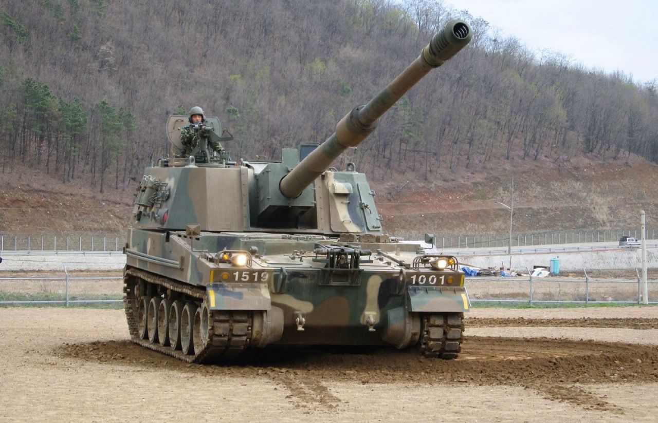 Armatohaubica K9 Thunder w służbie południowokoreańskiej