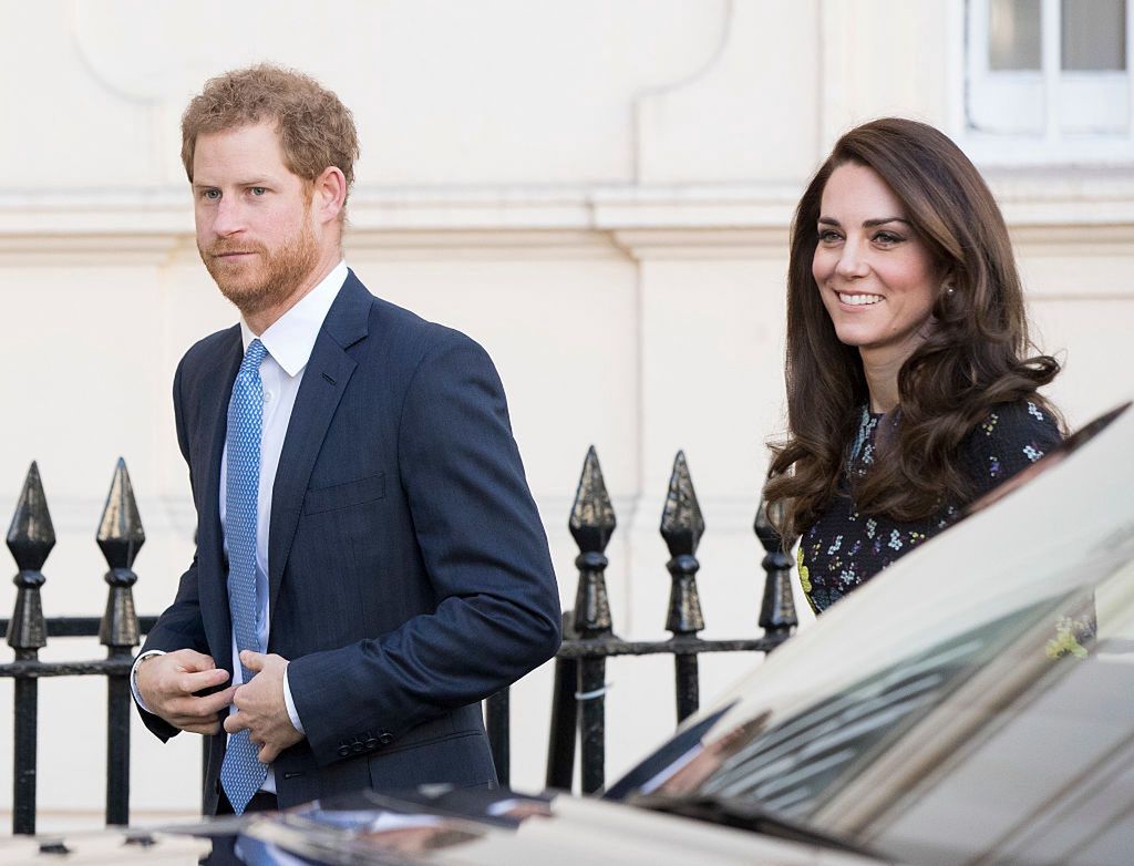Księżna Kate w towarzystwie księcia Harry'ego