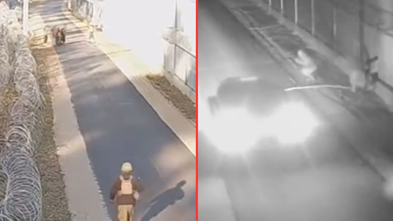 Ponad 100 prób przekroczenia granicy w weekend. Migranci rzucali kolce