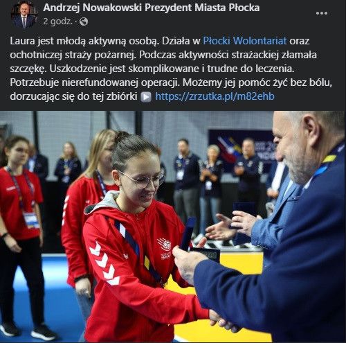 Studentka z Płocka potrzebuje pomocy - uległa poważnemu wypadkowi!