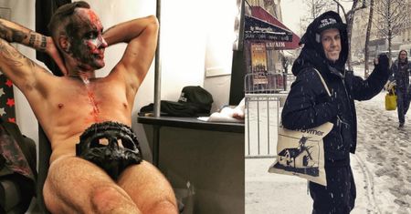 Nergal w samych skarpetkach zachwyca się sobą: "Dobra robota!" (FOTO)