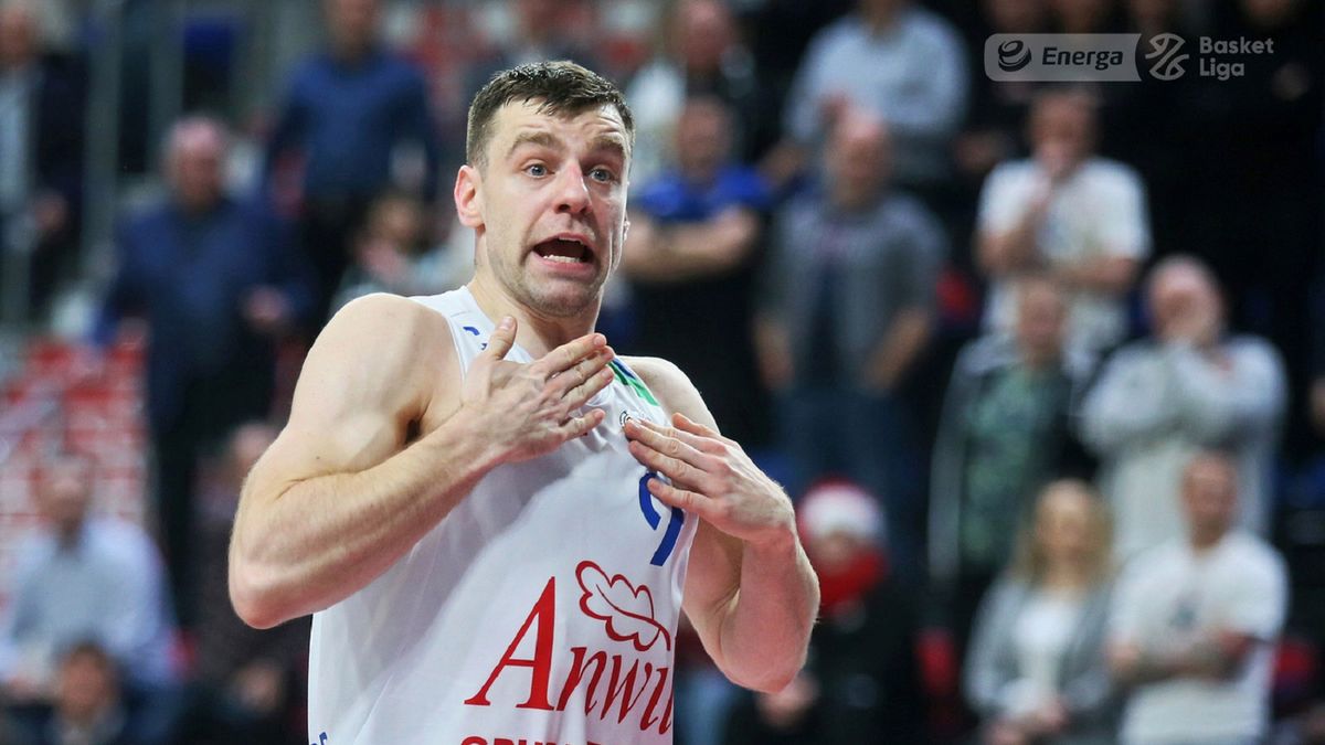 Materiały prasowe / Andrzej Romański / Energa Basket Liga / Kamil Łączyński