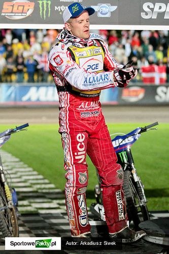 Krzysztof Kasprzak po raz pierwszy w tym sezonie wjechał na podium turnieju Grand Prix.