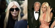 Donatella Versace oddała hołd Giorgio Armaniemu. Projektantka pojawiła się w tłumie żałobników