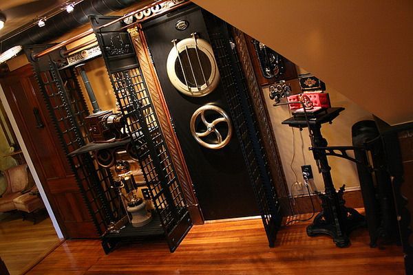 Niesamowity steampunkowy dom