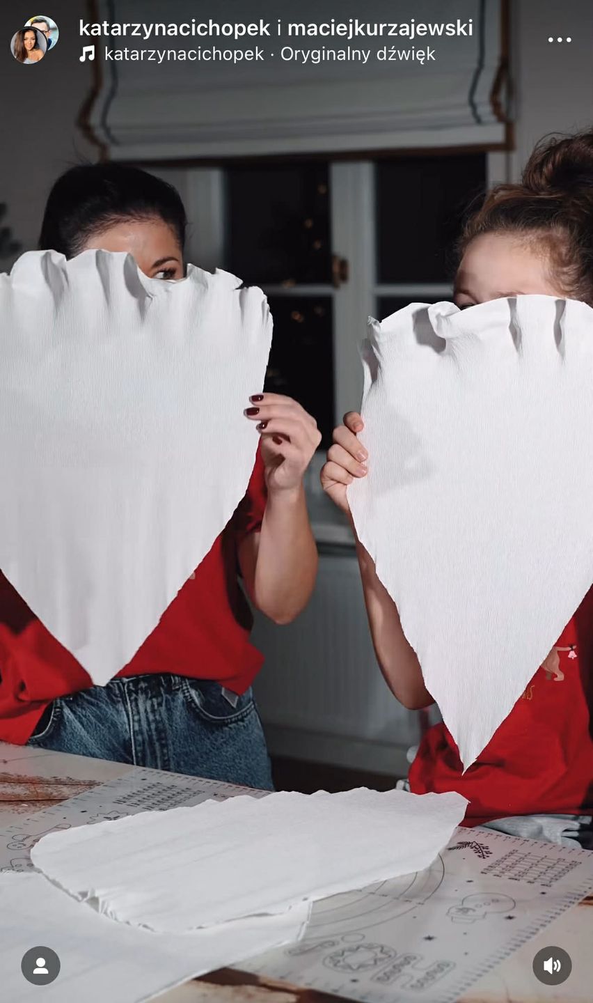 Katarzyna Cichopek i Maciej Kurzajewski dekorują dom na święta