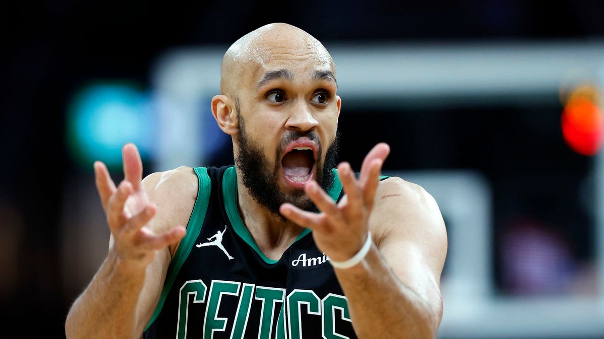 Getty Images / Danielle Parhizkaran/The Boston Globe / Na zdjęciu: Derrick White
