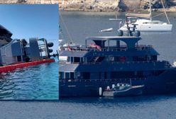 Superjacht zatonął u wybrzeży Grecji. "007" uderzył w skały