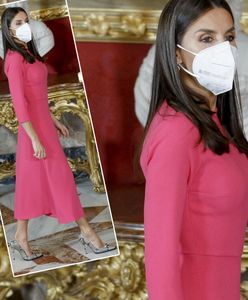 49-letnia Letizia znów zadała szyku. Tylko spójrzcie na jej buty. Odważnie!