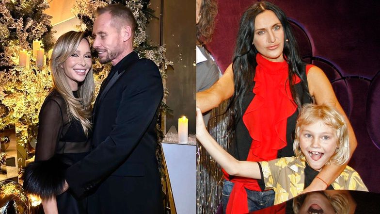 Syn Kayah i Rinke Rooyensa na wigilii u Joanny Przetakiewicz 