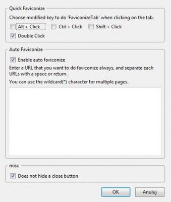 Jak zmienić rozmiar kart w FireFox? 6