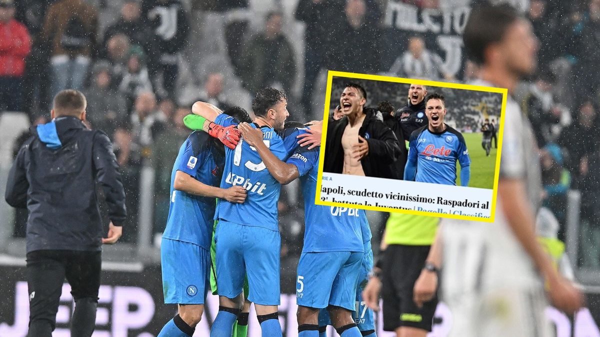 PAP/EPA / Alessandro Di Marco / Radość piłkarzy SSC Napoli