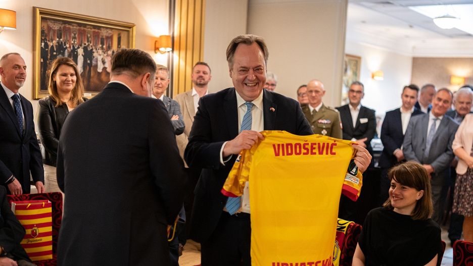 Wojciech Strzałkowski zorganizował Dni Państwowości i Sił Zbrojnych Republiki Chorwacji