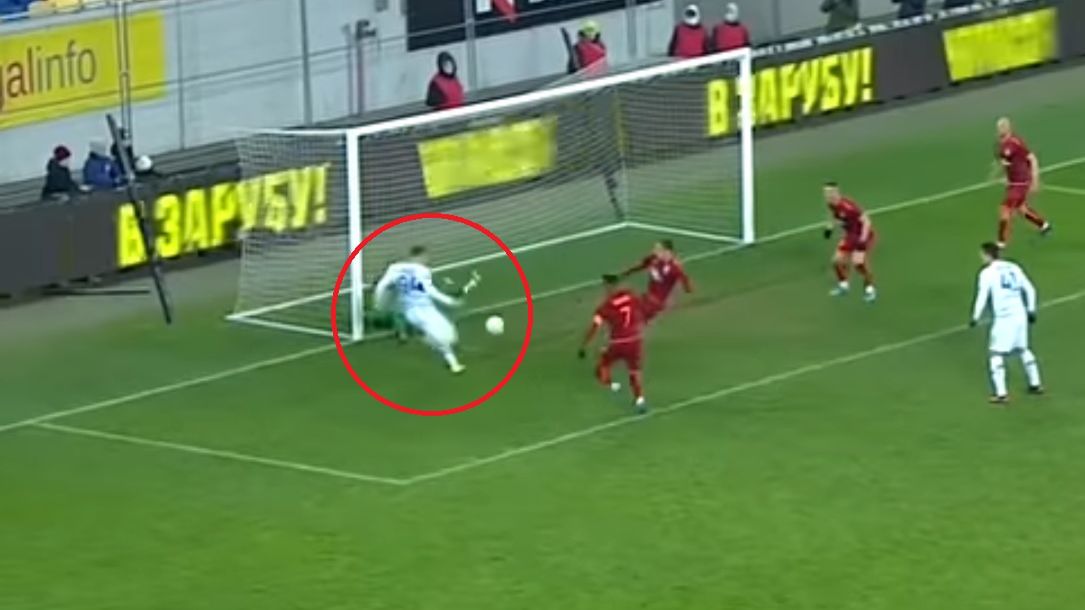 YouTube / Na zdjęciu: Tomasz Kędziora strzela gola