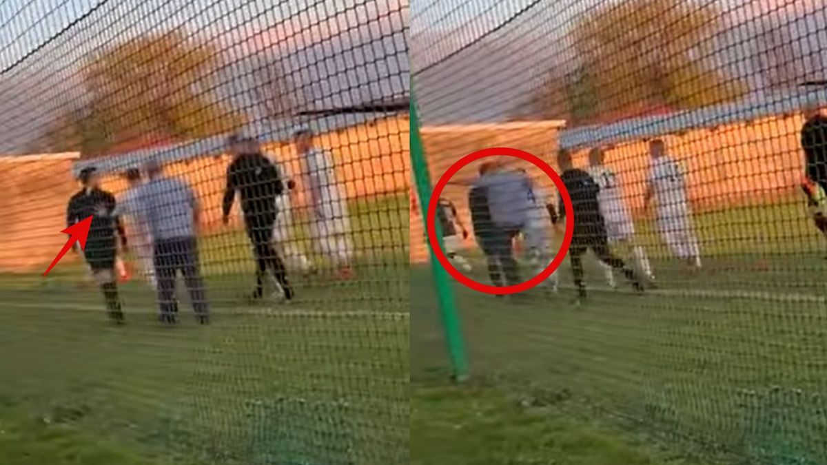 Atak na sędziego podczas meczu A-klasy
