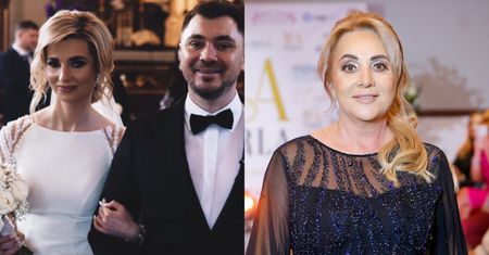 Danuta Martyniuk wystroiła się na wesele syna w cekiny. Daniel pokazał zdjęcie z kościoła (FOTO)