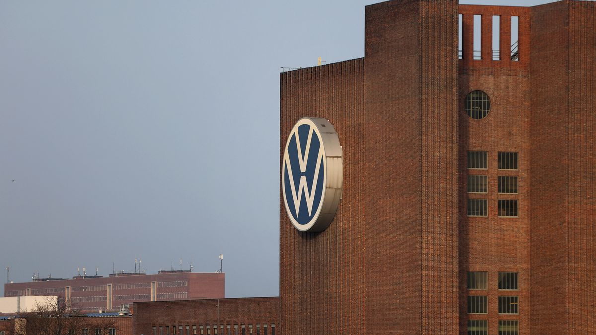 Volkswagen AG Annual News Conference
The Volkswagen AG factory in Wolfsburg, Germany, on Tuesday, March 10, 2026. Volkswagen AG expects returns to remain under pressure this year as higher raw material costs, intense competition and geopolitical tensions combine for a challenging outlook. Photographer: Krisztian Bocsi/Bloomberg via Getty Images
Bloomberg
vehicles, emea, transportation and logistics, signs, european, automobile, vehicle, euro members, forum, german, autos, conference, e.u., eu, automotive, cars, automobiles, auto, speakers, industries, signage, business news, summit, city transport