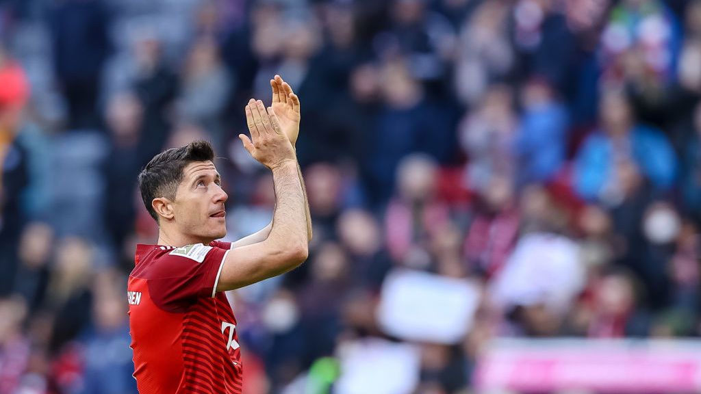 Getty Images / Roland Krivec/DeFodi Images v / Na zdjęciu: Robert Lewandowski