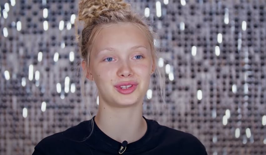 Gracja Kalibabka za czasów udziału w "Top Model"