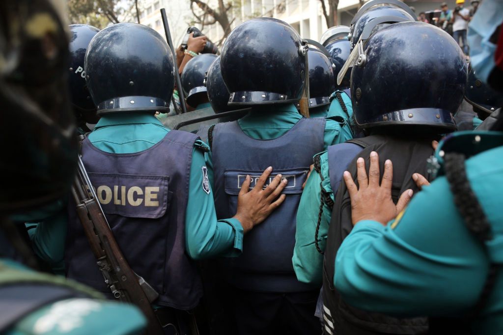 Policja w Bangladeszu (zdjęcie ilustracyjne) 