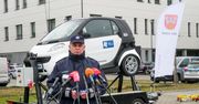 Pilska Policja otrzymała symulator dachowania